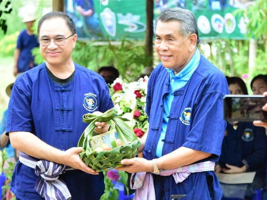 โครงการเรียนรู้วิธีชาวนา พบความสุข ตามแนวทางศาสตร์พระราชา ปี 3